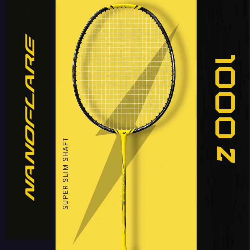 Yonex Racket Carbon - YONEX NANOFLARE 1000Z Карбоновая легкая ракетка