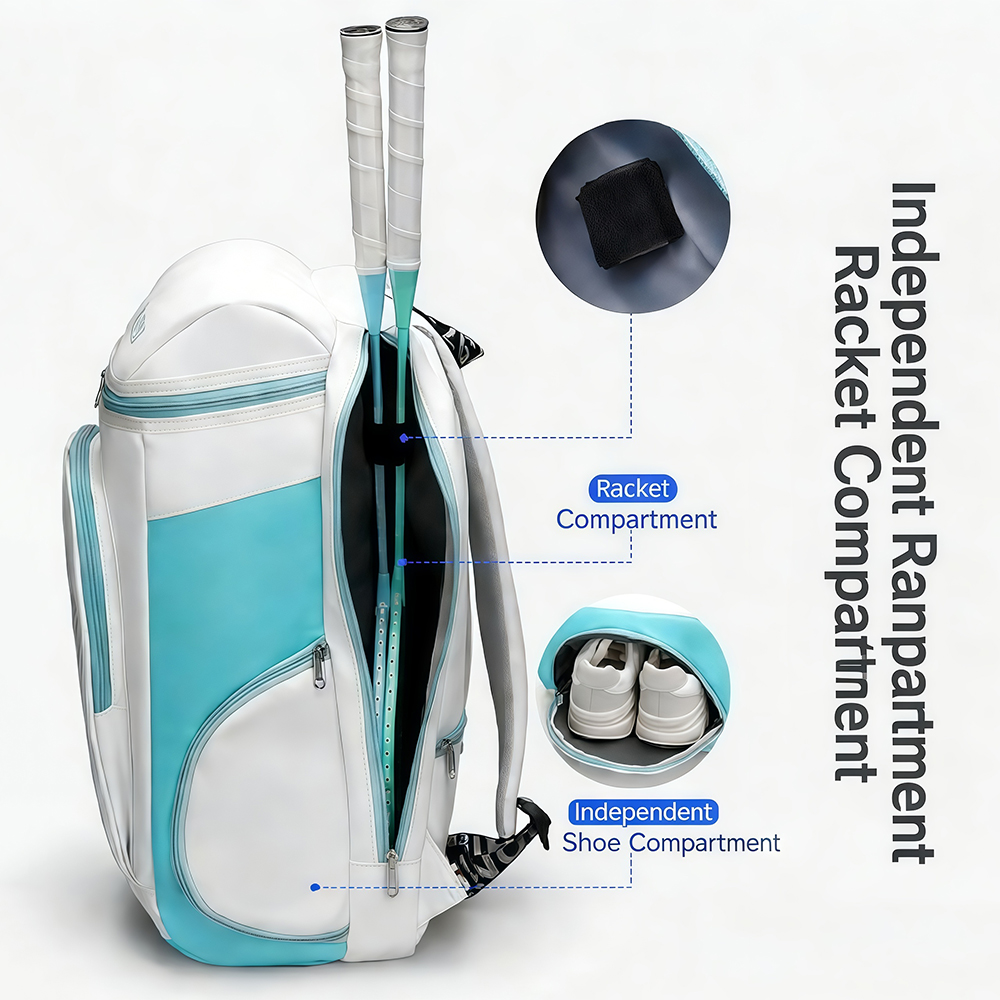 Водонепроницаемый теннисный рю – обзор и цена Backpack Racket Bag