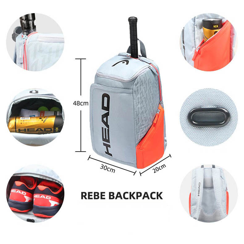 Оригинальный теннисный рюкзак  – обзор и цена Backpack Racket Bag