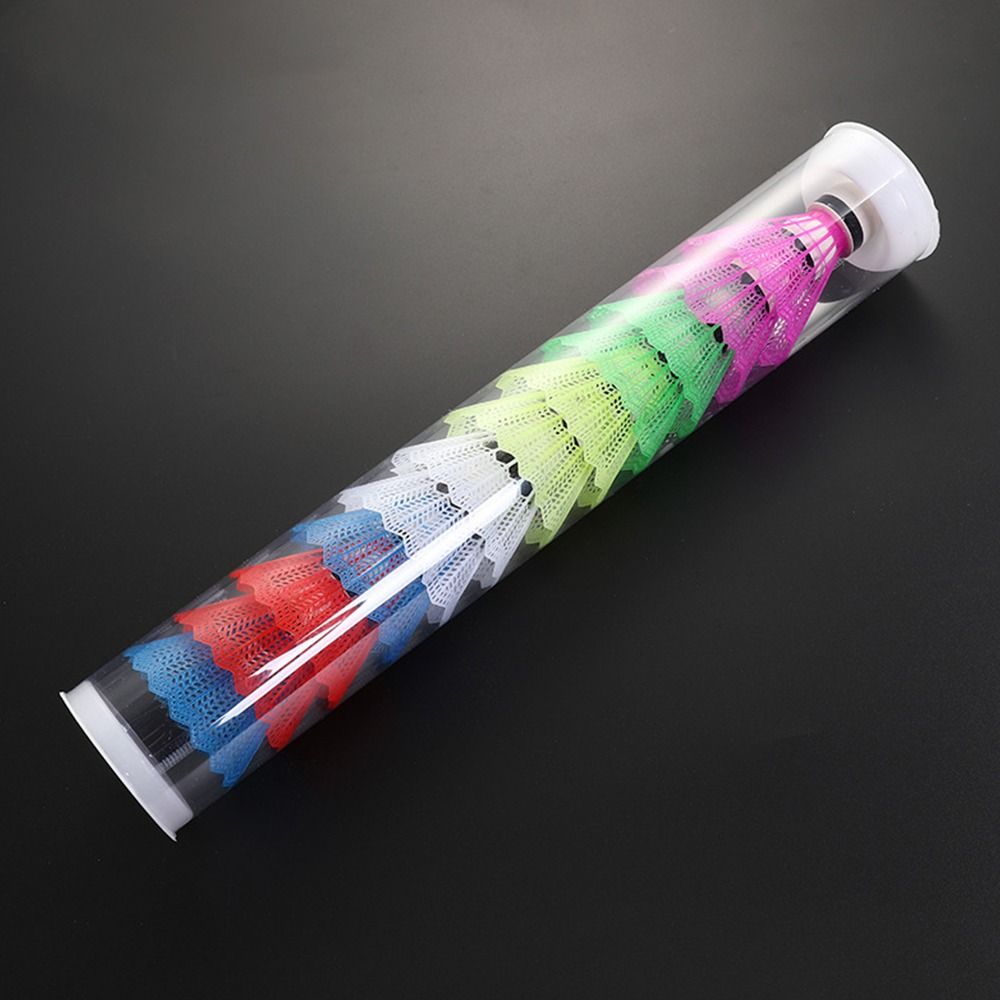12 шт., ветрозащитные головки  – обзор и цена Nylon Shuttlecock 12